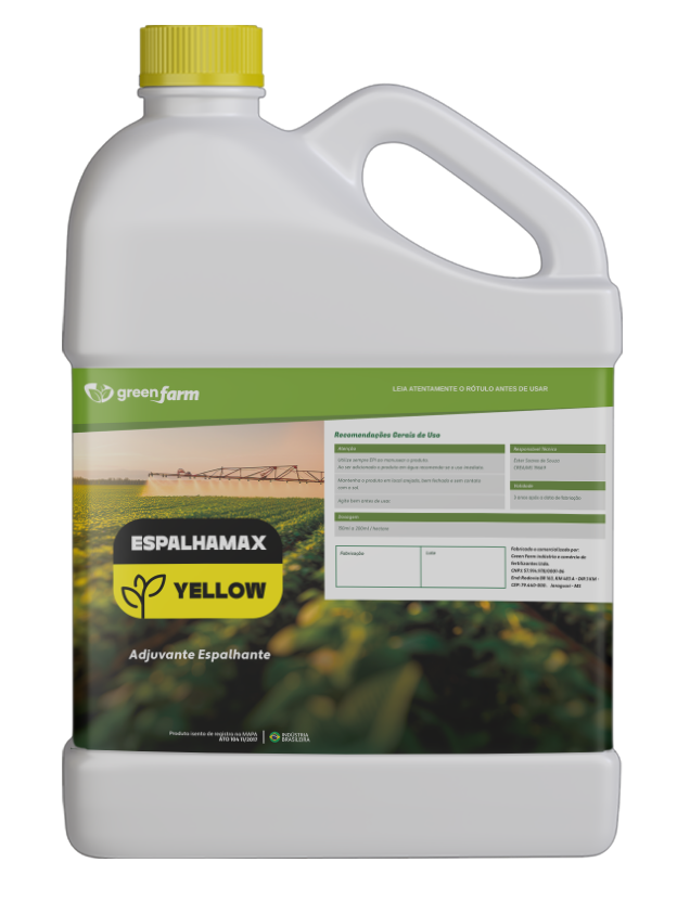 Embalagem do produto Espalhamax Yellow da Green Farm